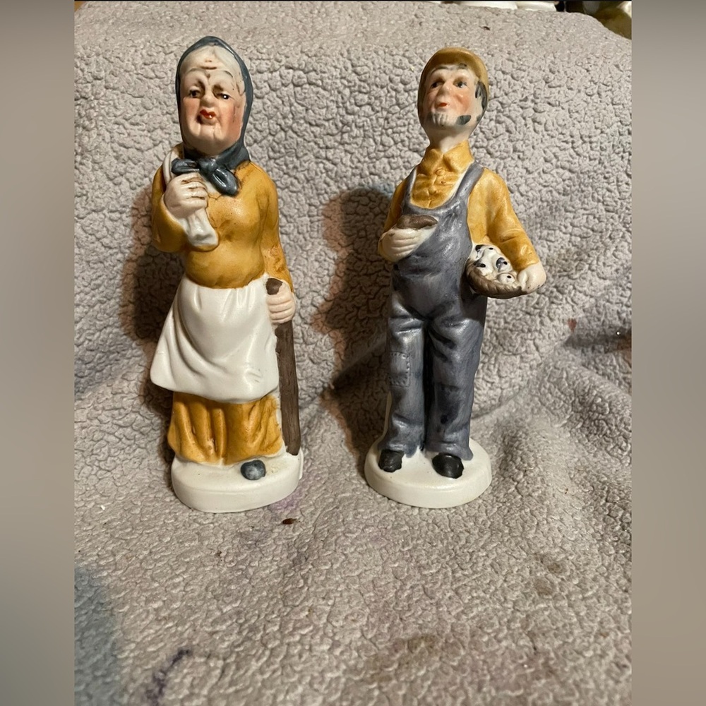 Vintage Ceramic Figurines Set